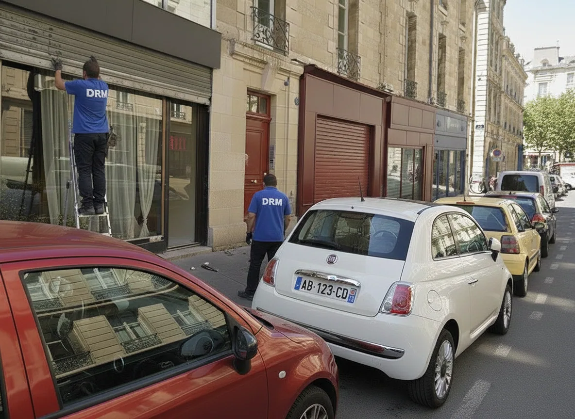 Déblocage de rideau métallique bloqué à Marseille 1