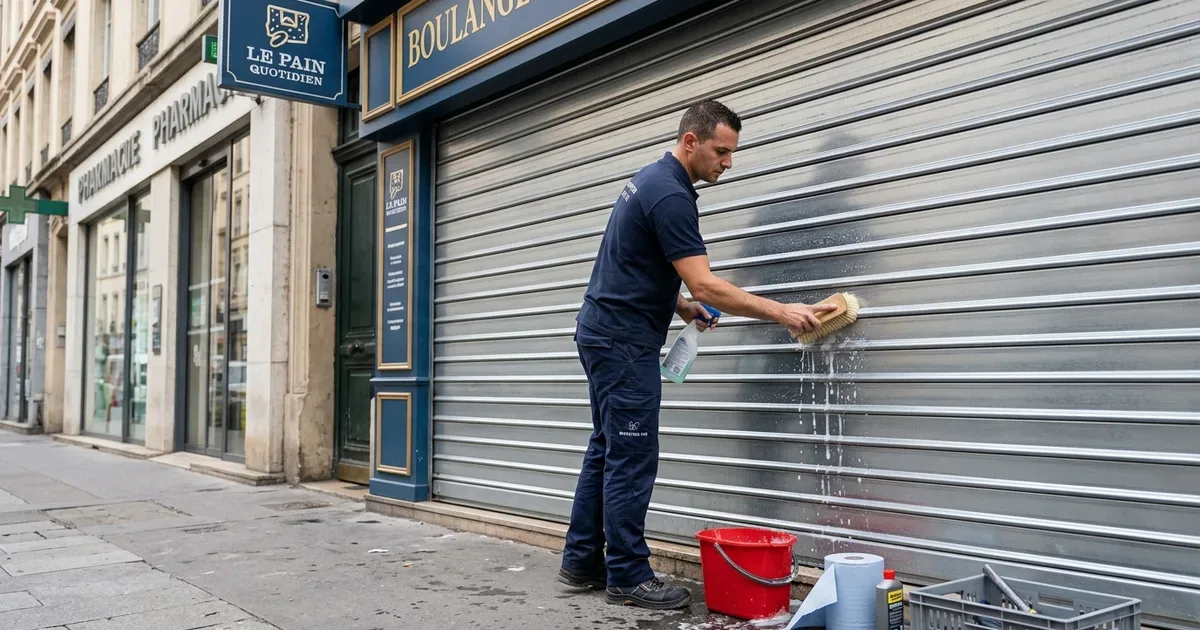 Entretien et maintenance de rideau métallique à Marseille 1